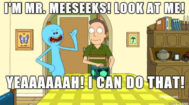 StacyySanchez's tweet photo. "My #friend didn't understand my response to him asking for a ride to the post office." #rickandmorty https://t.co/fudWS0kISN