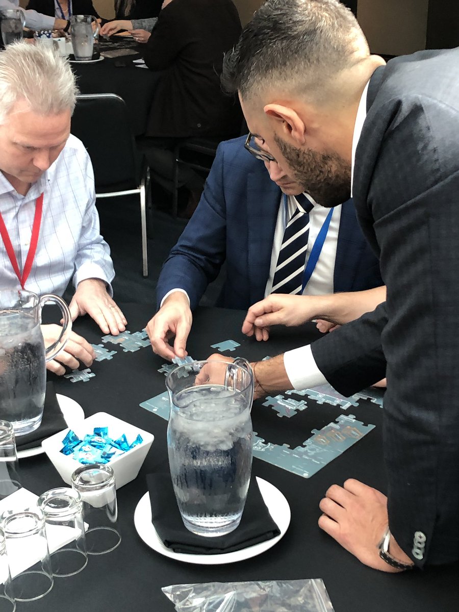 PMO_Solutions's tweet image. #pmosolutions puzzle session, lots of fun #goodpmo understands financial terms and can interpret the numbers #pmiac19