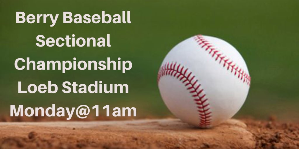 lhs_at's tweet photo. Come out tomorrow &amp; support our Boys Baseball team at 11am! #BerryBaseball #BerryPride #GoBerries https://t.co/uReQspC982