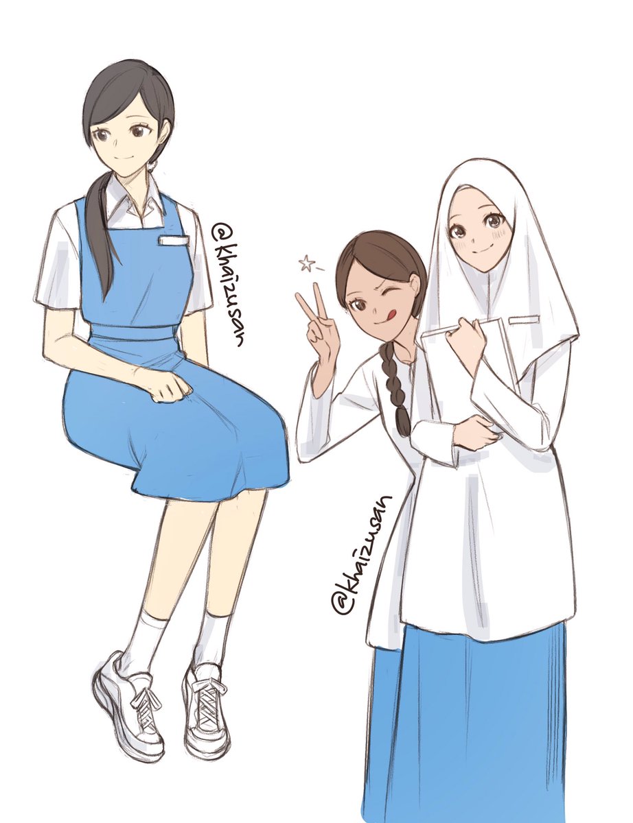 Yesterday sketch~ xD
I miss school.. 