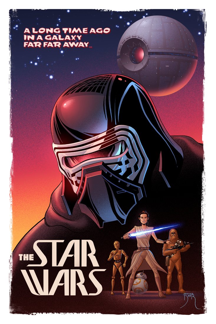 The Star Wars Underworld Retro Style Sequel Trilogy Artwork Created By Teyowisonte Starwars Sequeltrilogy Art B The Star Wars Underworld Retro Style Sequel Trilogy Artwork Created By Teyowisonte Starwars Sequeltrilogy Art B