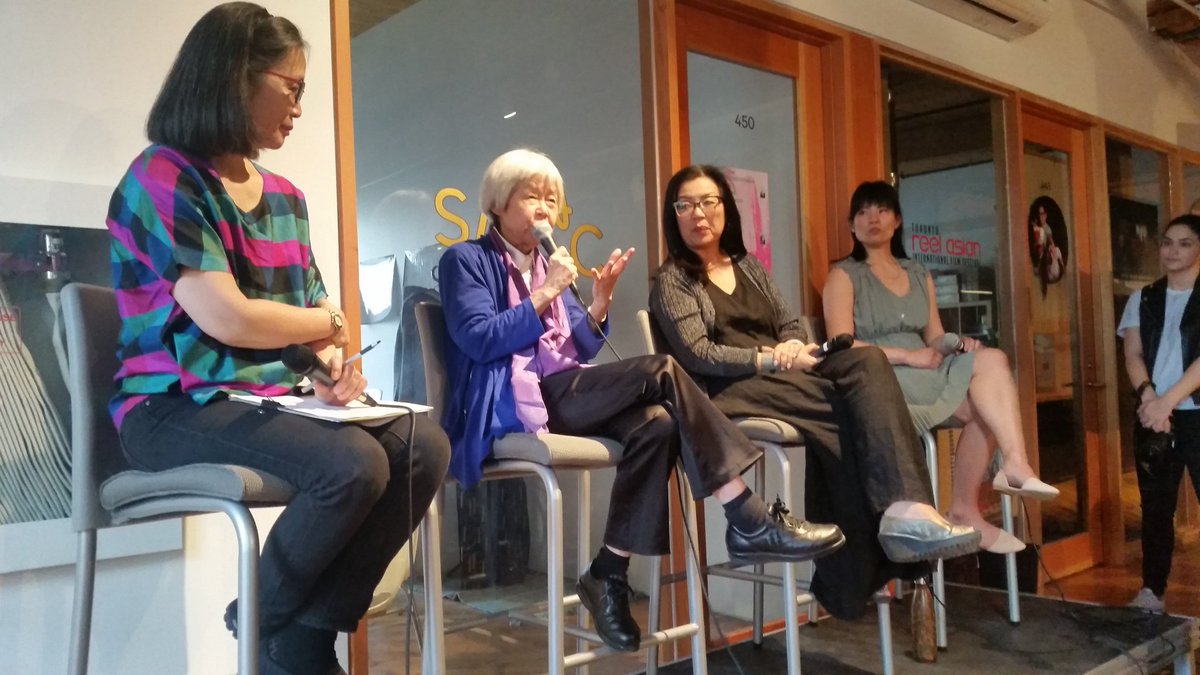 So grateful that I got to meet Joy Kogawa and tell her how much her project <a href="/EOTR_Game/">East of the Rockies</a> meant to me.