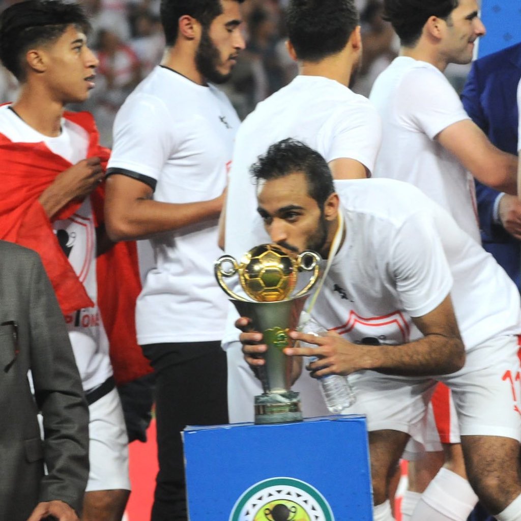 MKahraba's tweet photo. مبروك لنا جمعيا الفوز باالكونفدرالية 🏆✌️اهداء لجمهور الزمالك العظيم 🏹🇲🇨⚡️ https://t.co/FG9pqML9aF
