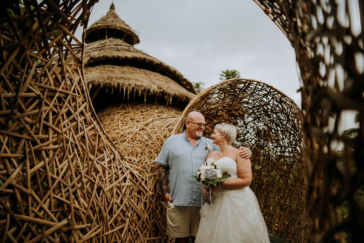 PadmaUbud's tweet photo. A beautiful moment from our guest Paul &amp; Lyn wedding day at the new Bamboo Nest.
⠀
#padmaubud #padmahotels https://t.co/ZSNl8YQnKB