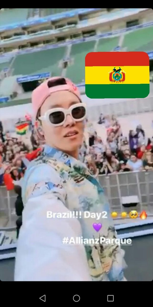 ArmyBTS12460720's tweet photo. [TRAD]

BTS army te espera en BOLIVIA ❤️

@BTS_twt 

#BTSinBolivia
#BTSxBolivia 
#ARMYBOLIVIAinBrazil 
#WeWantBTSinBolivia https://t.co/sPRjNcfQ7U