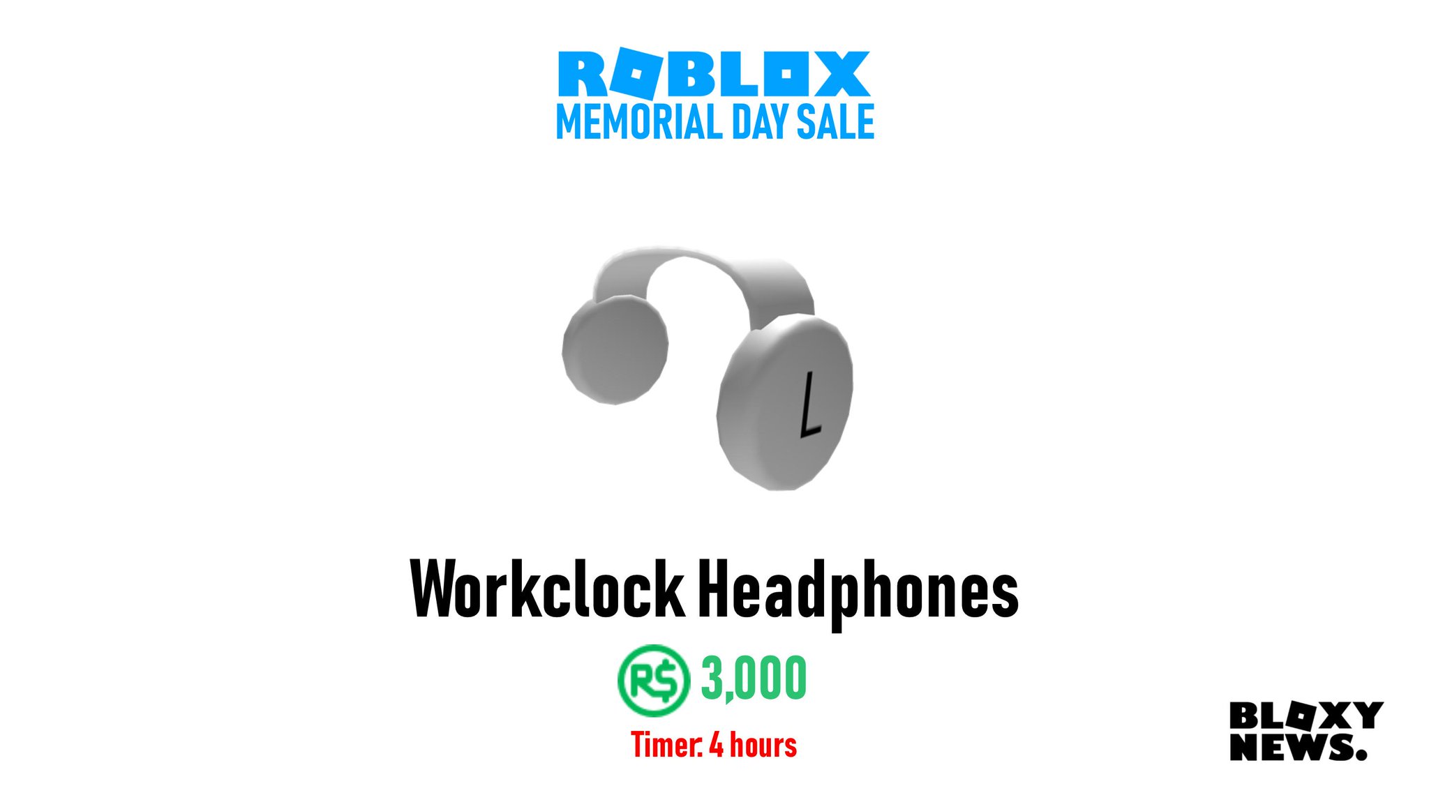 How To Get The Workclock Headphones On Roblox