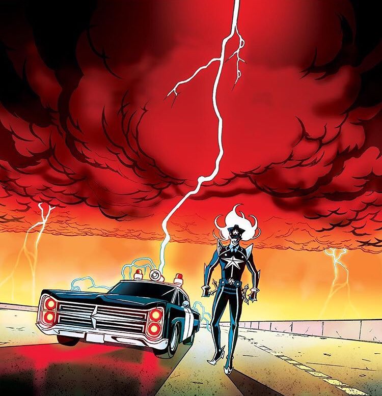 FelipeTweeters's tweet photo. VRRRrrrmmMM!!! Get #DeathMetalZombieCop [Digital]    
 here —> https://t.co/iesDAO3aRV 
18 &amp; Over Only.⚡️🤘💀🤘⚡️
#FelipeSmithComics #LAsNightmare #Horror #Slasher #LAPD #IndieComics https://t.co/A4OkL2UAAz