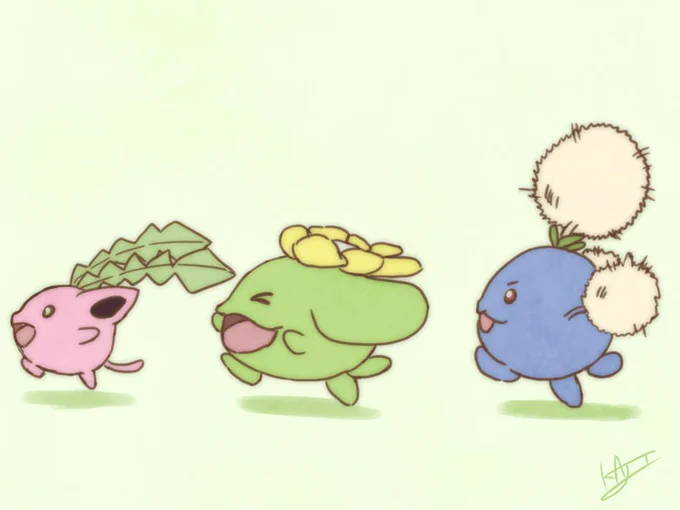 ひっそり落描き投稿(・ω・)ノ

『ハネワタポポ』 