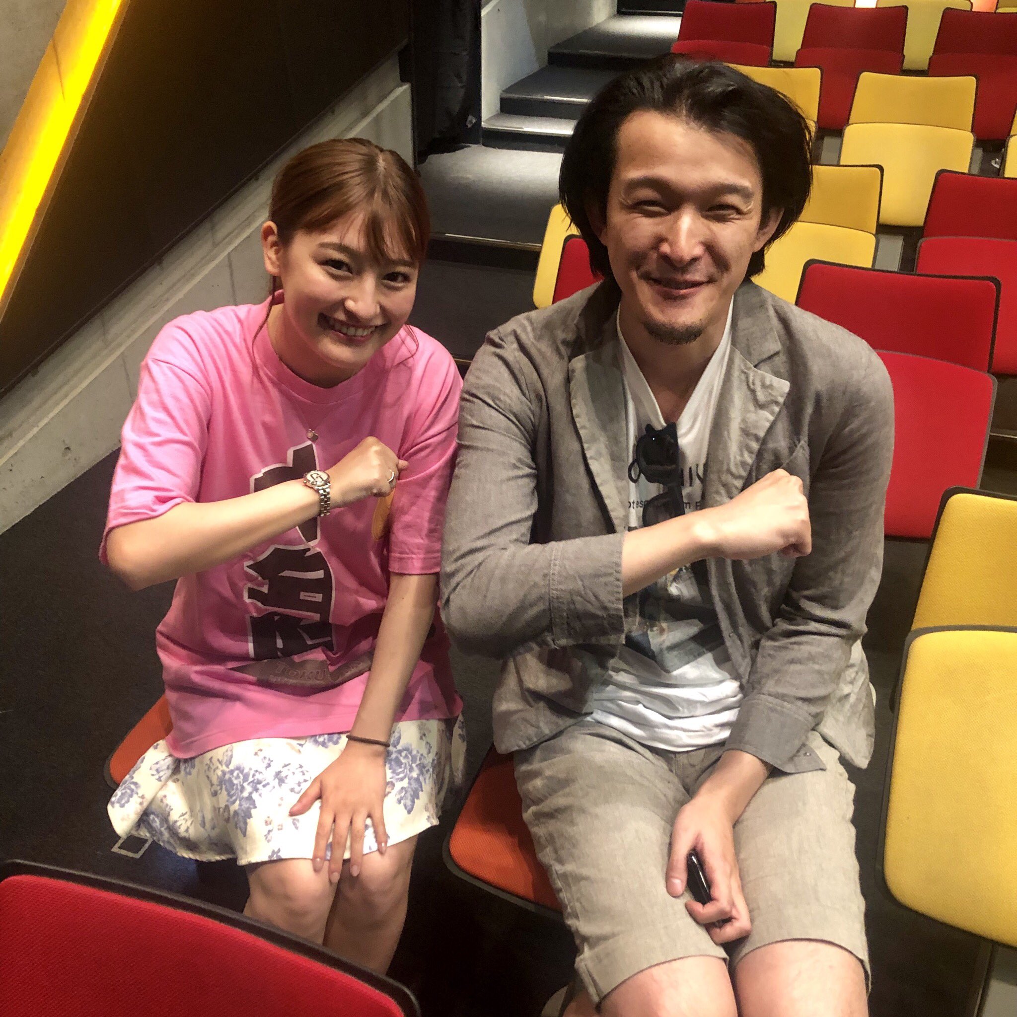 森高 愛 今回演出してくださった 伊藤陽佑さん デカレンジャー世代なので センちゃんだーー と 心の声叫びまくりでした 笑 一緒に ロジャー させてもらいました ご一緒できて光栄でした 森高 愛 今回演出してくださった 伊藤陽佑さん デカレンジャー世代なので センちゃんだーー と 心の声叫びまくりでした 笑 一緒に ロジャー させてもらいました ご一緒できて光栄でした