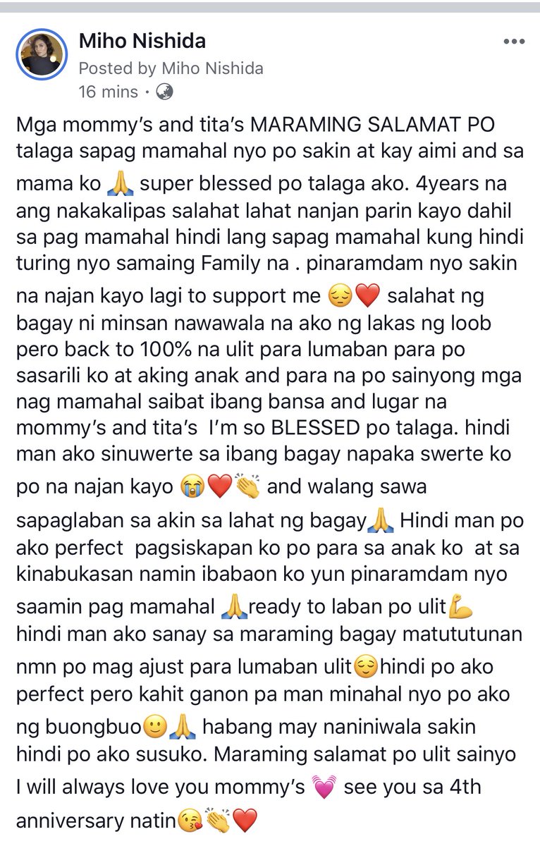anjolp29's tweet photo. SALAMAT SA TANAN! ❤️😘😘 https://t.co/dqWavTqm0Q