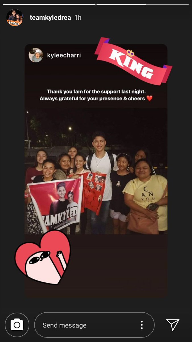 Thank you Team Kyledrea laguna for coming.😊 We love you Jo❤