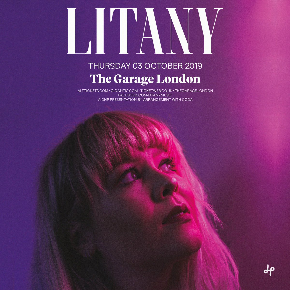 LONDON: so stoked to announce my biggest headline show to date at <a href="/TheGarageHQ/">The Garage</a> and I can't wait to see all you huns there!

<a href="/dicefm/">DICE</a> pre-sale on Wednesday: link.dice.fm/nI8GOipHWW
General sale on Friday 💜🎱