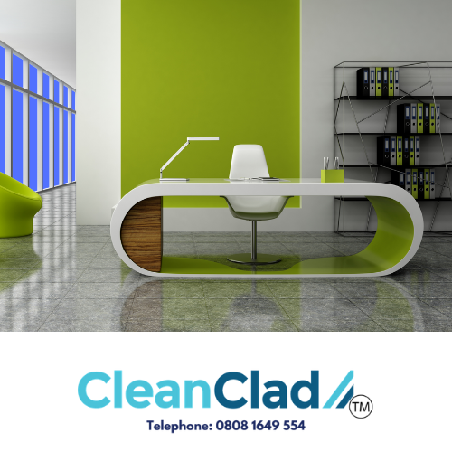 Epic design ideas you can achieve with hygienic wall panels. bit.ly/2HWuYoN #MondayMotivation #business #interiordesign