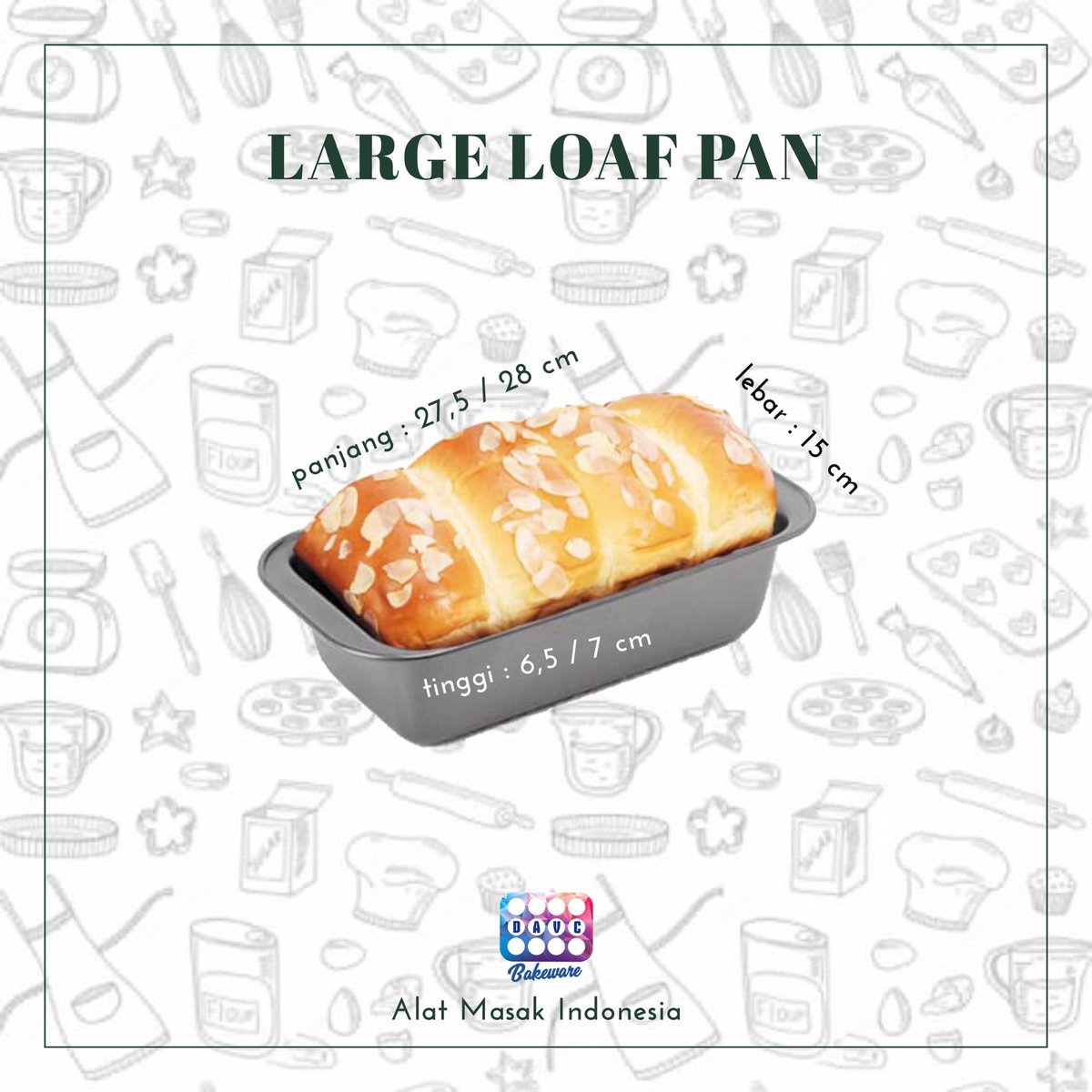 alatmasakindo's tweet photo. https://t.co/uDgAuy3ANK
https://t.co/M0g3x9Fkie
https://t.co/219l446Znh
#loyang #cetakan #muffin #texas #loafpan #biscuitpan #roundcake #squarecakepan #cookiesheet #springform #buttercake #roundcake #large #largeloafpan #muffinpan #diskon #sale #tokopedia #bukalapak #shopee https://t.co/SAmULVjJJE