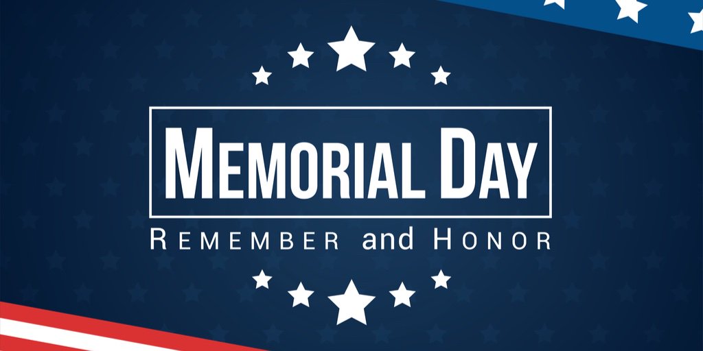 On #MemorialDay we commemorate the brave men and women who have given their lives while serving in the United States Armed Forces. We #HonorTheirSacrifice today and forever.