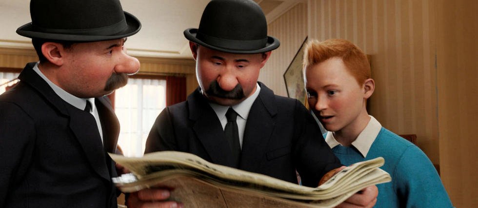 _mFilm's tweet photo. #mFilm Les Aventures de Tintin: Le Secret de La Licorne (S. Spielberg, 2011) 2/5: Passé une intro tout en élégance, le film tente de nous en mettre plein la vue à coups de "virtual steadicam" et capillotractions. Ennui, ennui.... ^xae https://t.co/Q84xdh3fMZ