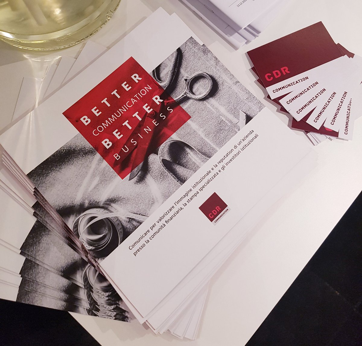 info_CDR's tweet photo. @info_CDR is proud to sponsor #AIMItaliaConference 2019 📌🎊 https://t.co/QxxYVARHp3