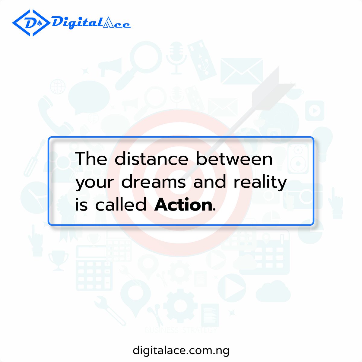 DigitalAceHQ's tweet photo. Good things come to those who Do. Don't stop dreaming, but don't stop at dreaming; start doing. Have a splendid week ahead.
#digitalace #MondayMotivation #mondaythoughts #successquotes #Webdesign #DigitalMarketing #entrepreneurs https://t.co/Pp6fnRXPDw
