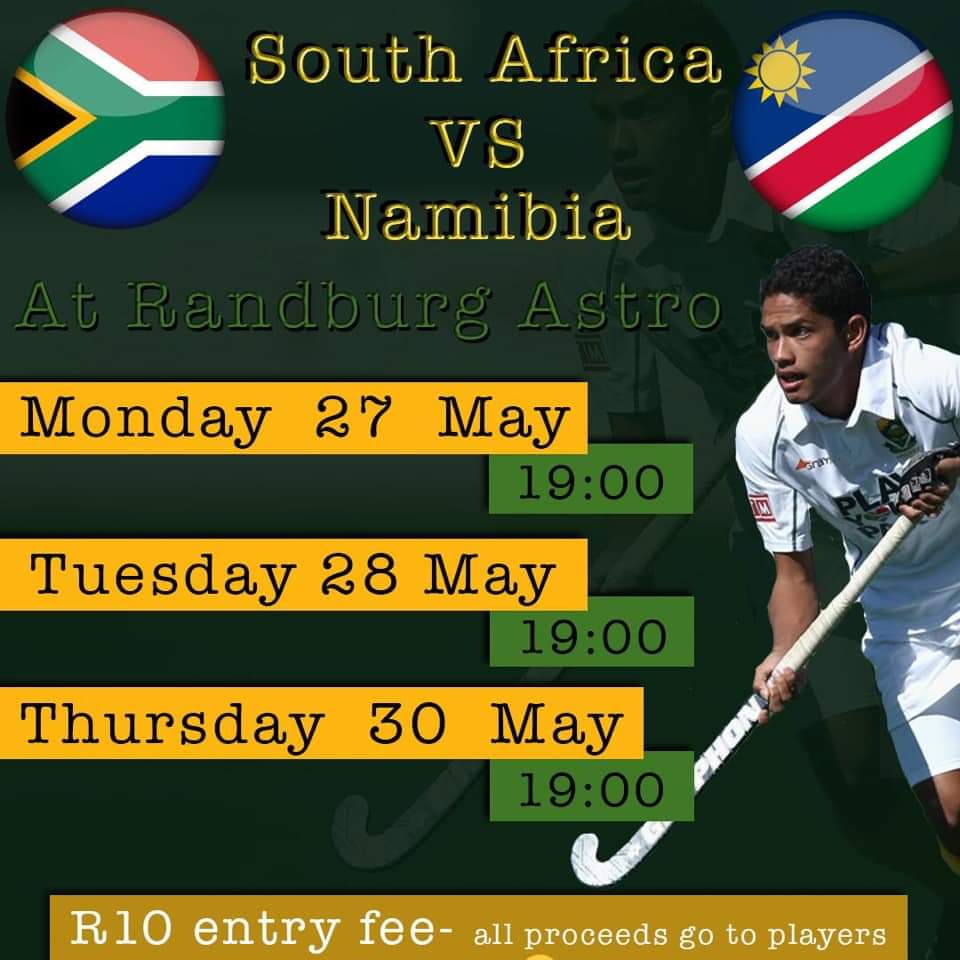 LilHockeyStars's tweet image. It's the Mens' turn to do battle and you don't want to miss out! Let's fill the stands - R10 gets you in on the action! Wishing @SAspringdog and the @SA_Hockey_Men all the best for their series against Nambia starting tonight at the Randburg Astro. 🏑🇿🇦 #amastokke #RSAvsNAM