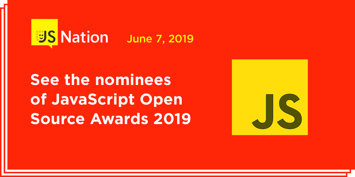 thejsnation's tweet image. We&apos;re happy to announce the first nominees for JavaScript #OpenSourceAwards.

Breakthrough of the Year 2018:
– @hybridsjs
– GoogleChromeLabs Comlink
– kepler.gl
– @strapijs

More info: buff.ly/2u9MHCP