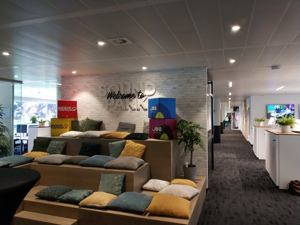 Een tour langs Sound Park, de prachtige nieuwe studio's van @Qmusic_BE