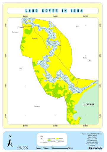 johanespetro's tweet photo. #floodsBukoba #GIS #mapping Landcover change Kanoni River in Bukoba 1984-2014 #myDissertation Settlements are built in natural floodplain eg Omukigusha, Kashabo, Kasalani, Buyekela #TanzaniaUrbanResilienceProgram #DMD @PreventionWeb @WBTanzania @OMDTZ @trcs1962 @NemcTanzania https://t.co/w3buOU3v7e