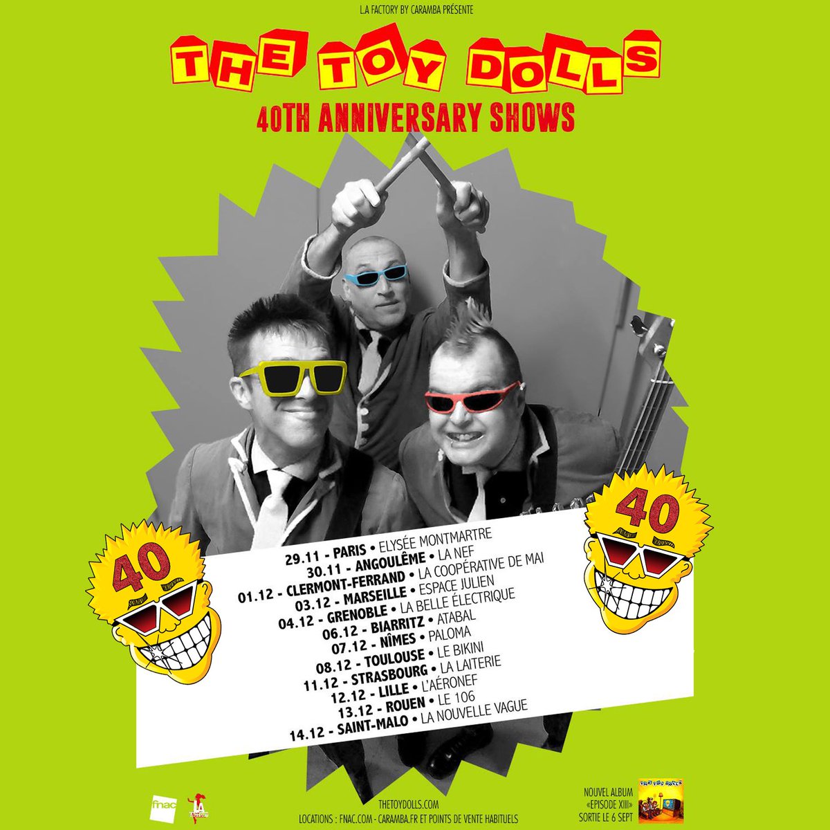 Tom_Goober's tweet photo. 40th Anniversary shows! #thetoydolls #toydolls https://t.co/2Dp1qK4lsf