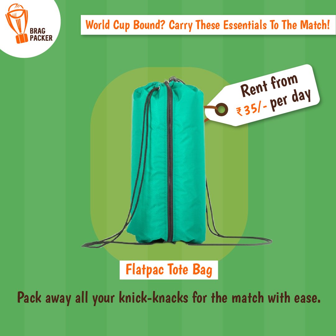 bragpacker's tweet photo. Heading to the 12th edition of the #icccricketworldcup? We've shortlisted 7 products you should carry for the best experience! (Part 2)

#cricket19 #CricketKaCrown #ICCWorldCup #ICCWC2019 https://t.co/cJLtnzFWlh