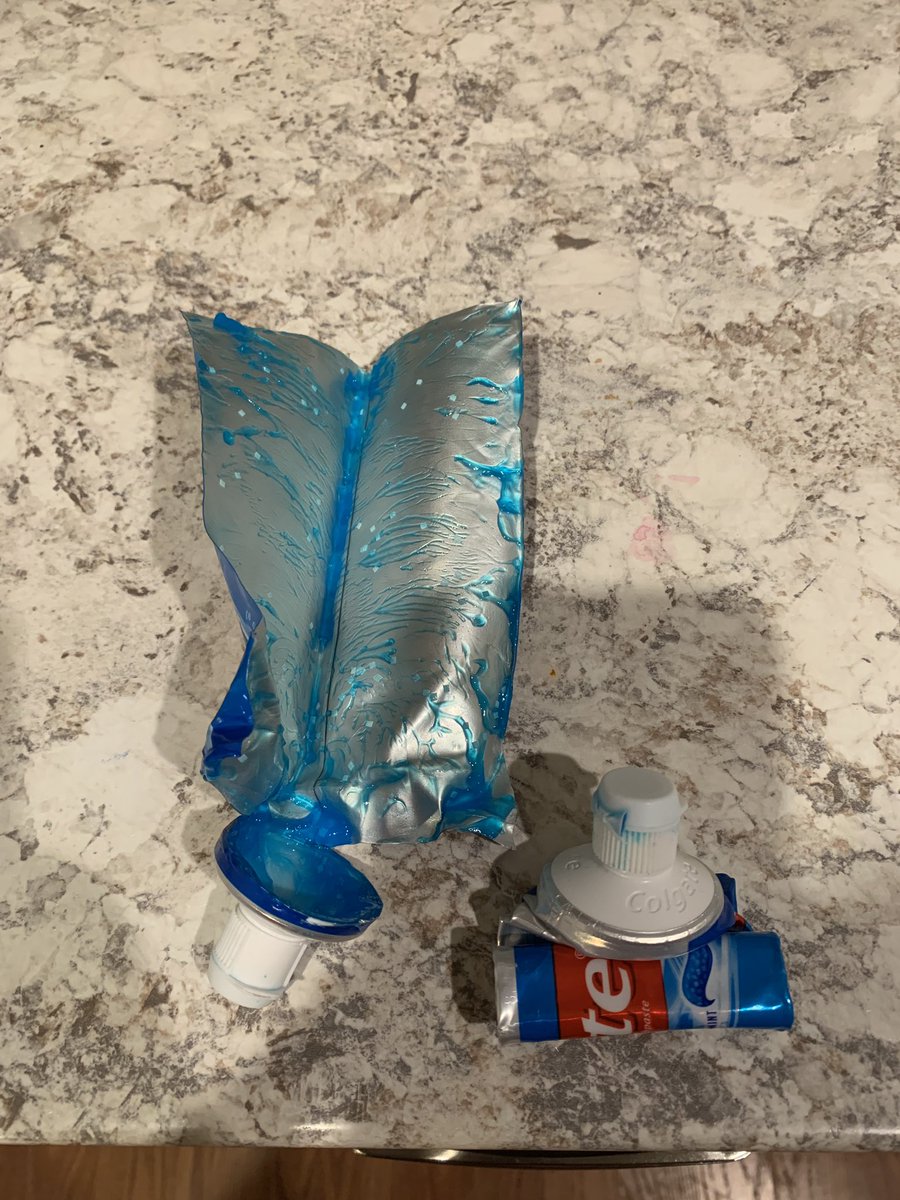 At what point do you throw out your toothpaste #colgate #livingonabudget