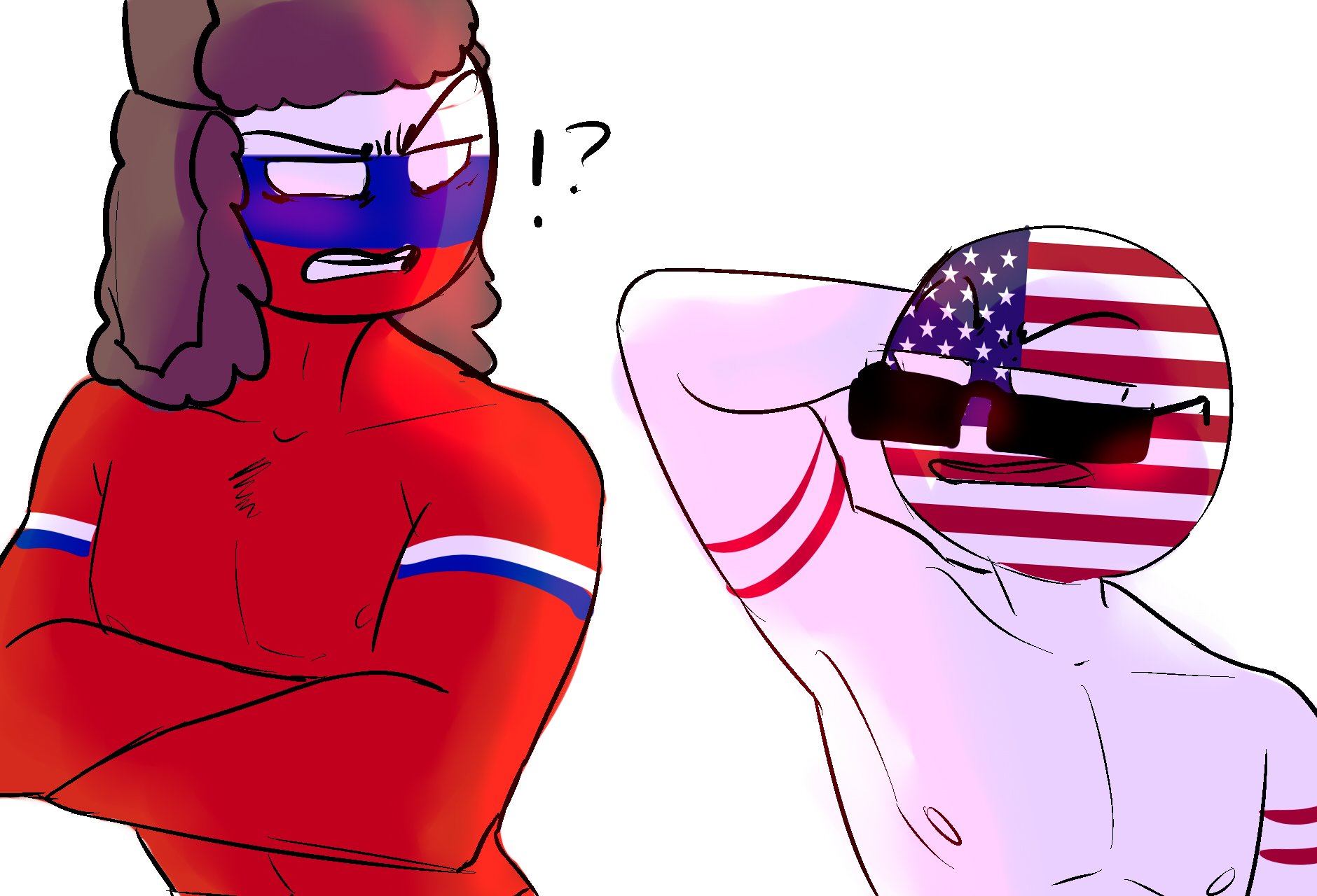 Countryhumans] RUSSIA IS GAY