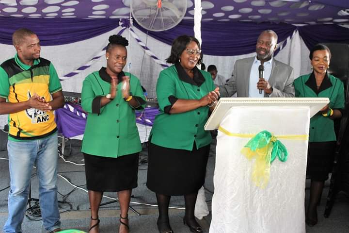 DeputyTourism's tweet photo. Presented a donation of 60 heavy duty chairs and two industrial fans to the Christ Home Fellowship Church in Tshwane Ward 60 earlier today to redeem the commitment i had made during my earlier visit during the church elections outreach campaign #ChurchIsANCHome https://t.co/azoGRZMaJ2