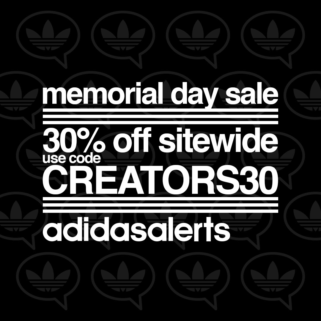 adidas memorial day sale