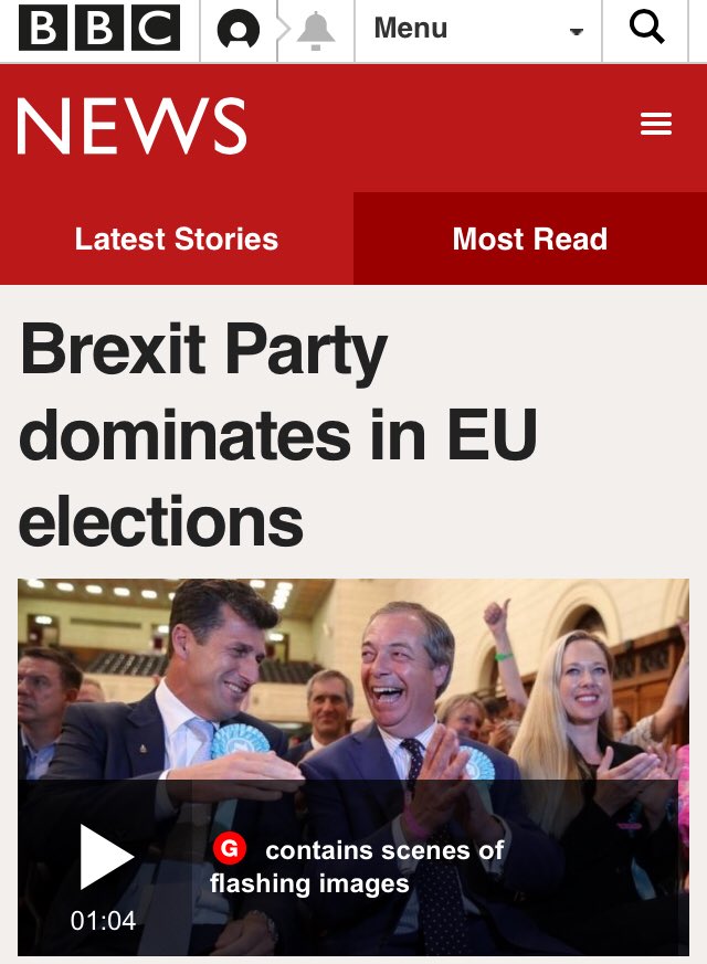 worldofollie's tweet image. What the media & BBC lead with vs. the real story.
#RemainSurge #libdemfightback #EUElectionResults #EuropeanElectionResults