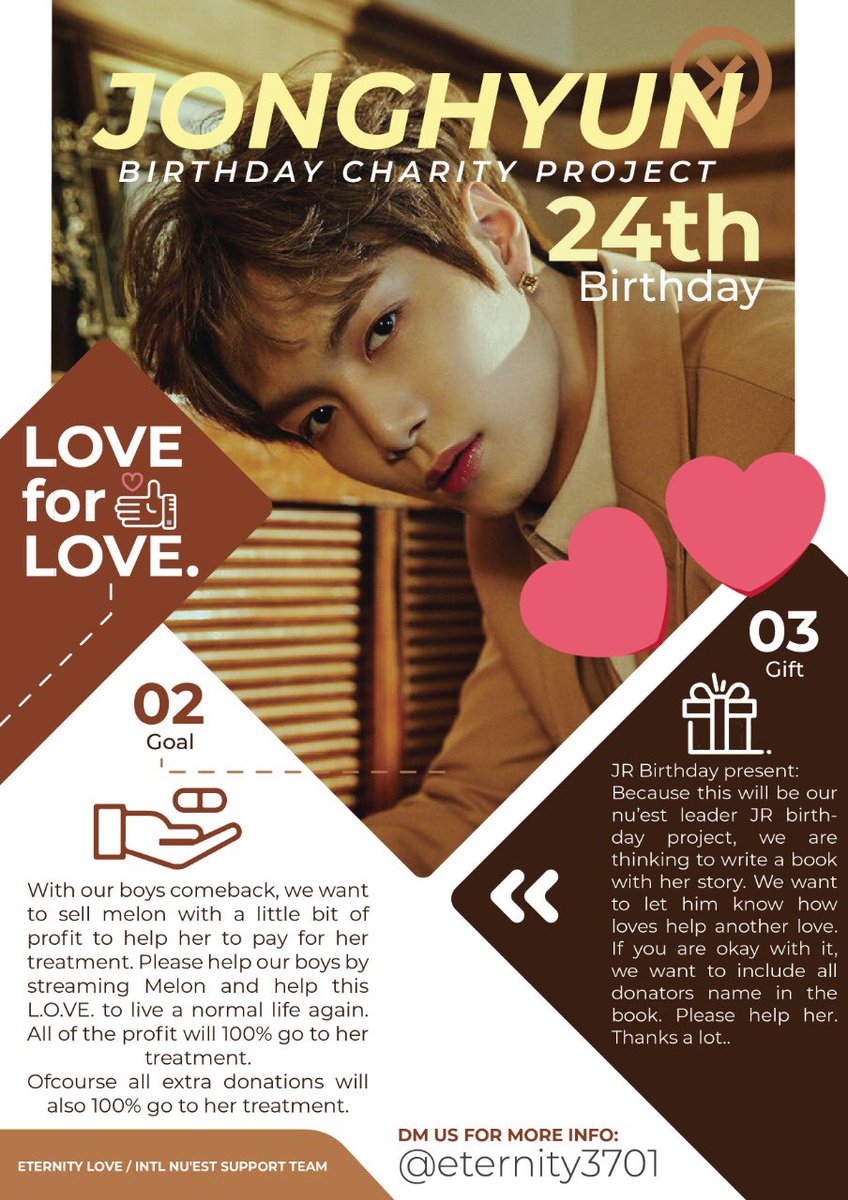 eternity3701's tweet photo. Hi loves, if you need melon coupons for #BET_BET and upcoming #I_dont_care_OT5, we still selling it and all profit go to our #JrBirthdayProject Feel free to ask about it ^^
Our JR project will close in a few days. Please support. You will become 1 of the fireflies❤️
(sneak peek) https://t.co/FWAgPxWfrS