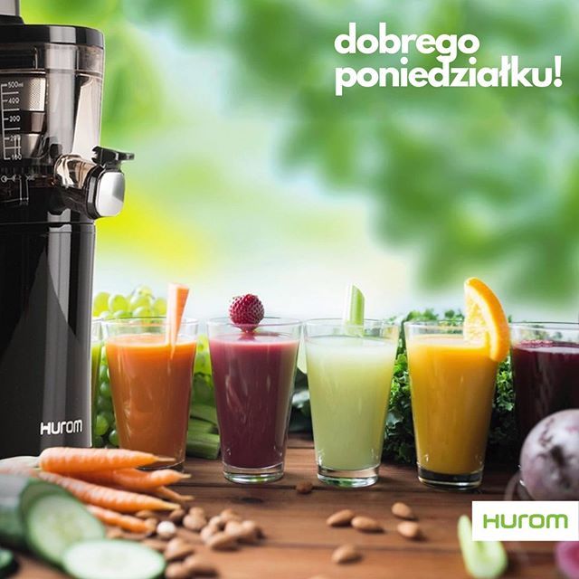 Z poniedziałkiem jest jak z sokiem - tylko od Was zależy jaki będzie! Dlatego myślcie pozytywnie i uśmiechajcie się do siebie, a nim się obejrzycie będzie piątek! Dobrego tygodnia Instagram! #fromHUROMwithLOVE 💚 bit.ly/2Mb9EB6