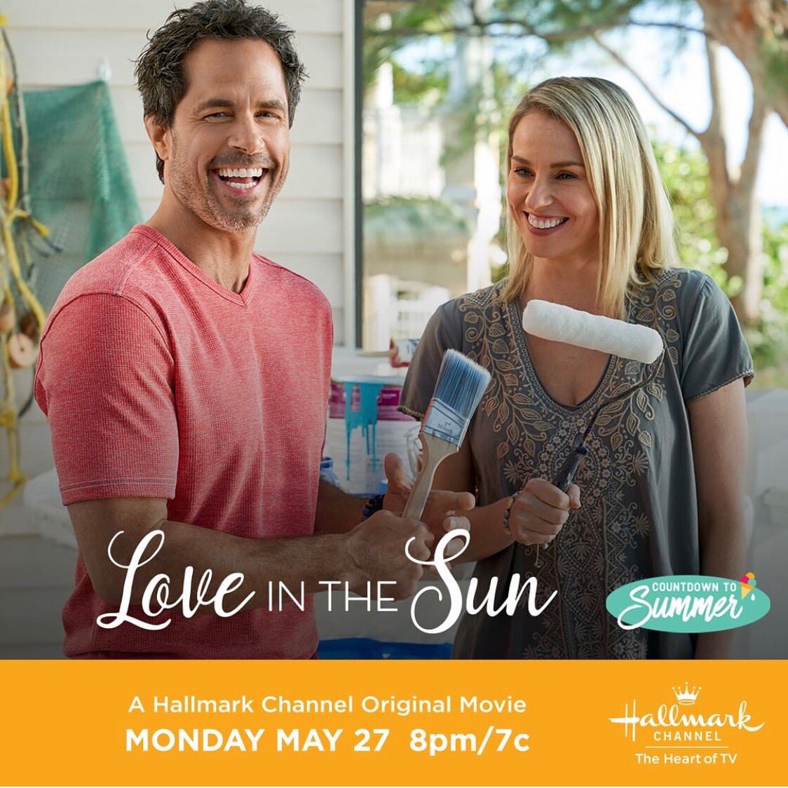Holidaze6's tweet photo. Check out, Love in the Sun on the Hallmark Channek tomorrow, Memorial Day!  Follow us on IG @holidaze365, on FB @holidazers and here @Holidaze6!  @ShawnChristian https://t.co/nilcQjHnHJ