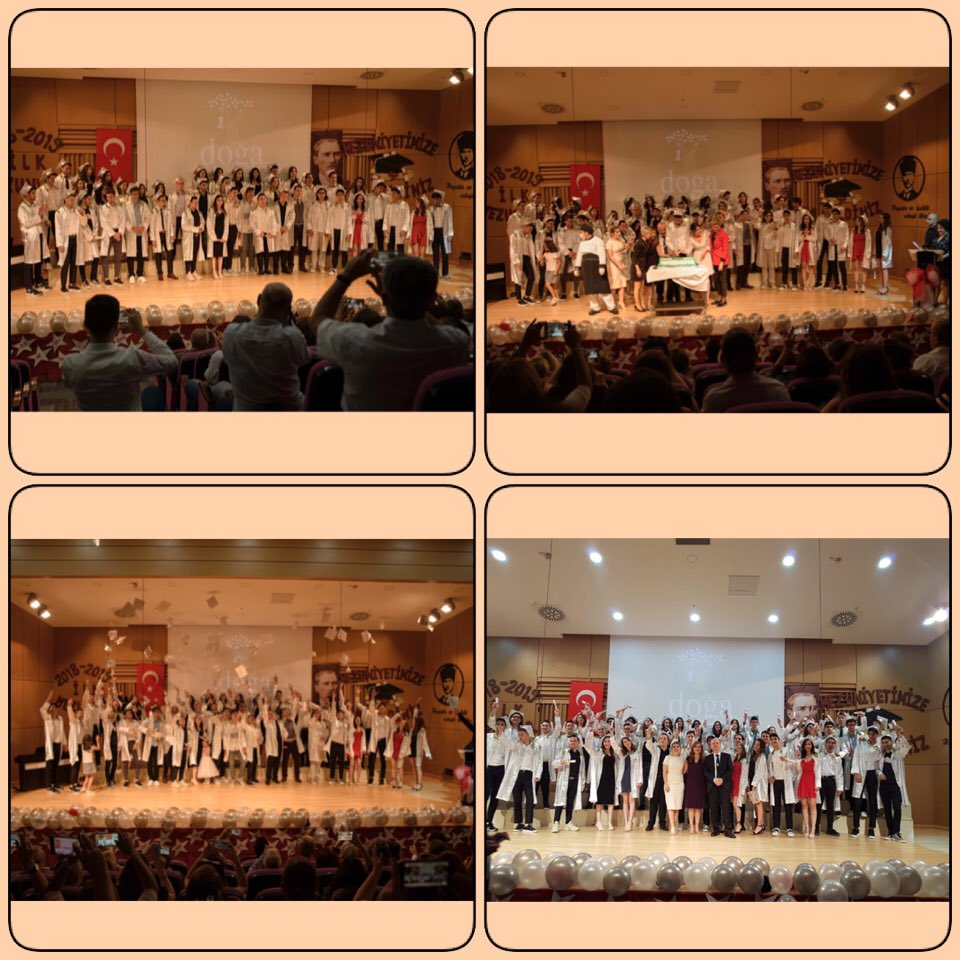 Özel Çiğli Bilim Doğa Koleji, ilk mezunlarını verdi. 
Yolunuz, bahtınız açık; şansınız bol olsun gençler 🎓🍀
#ciglibilimdogakoleji #anadolulisesi #ilkmezunlar #gurur #eğitim #başarı #doğamızdavar
<a href="/KvancBarlas/">Kıvanç Barlas 🇹🇷</a> <a href="/SelinGundogu/">Sultan Selin Gündoğu</a> <a href="/Glrbci/">Gül Arabaci</a>