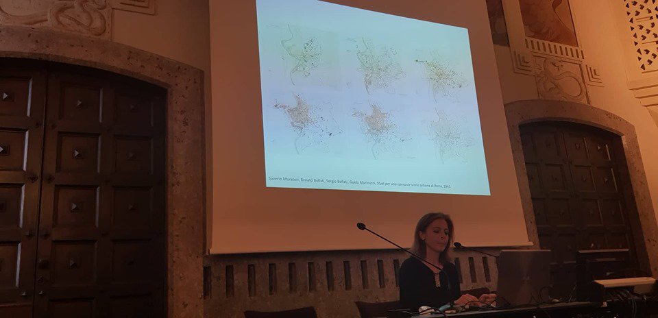 EPUMconsortium's tweet photo. Urban Morphology discussions @sapienzaRome! Inspiring lectures were given by:
Michele Zampilli, Chiara Cortesi, Francesca Geremia (Roma Tre University), 
Marco Maretto (University of Parma),
Maria Grazia Ercolino (Sapienza University),
Paolo Carlotti (Sapienza University) https://t.co/cX8qkJm0A0