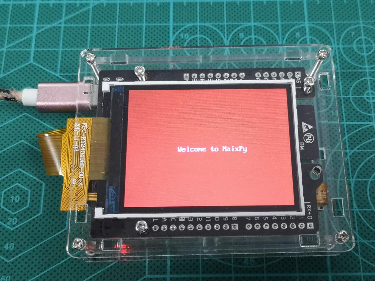 SipeedIO's tweet image. #MaixDuino is compatible with original  #Arduino pmma case~
@seeedstudio @field_hamster