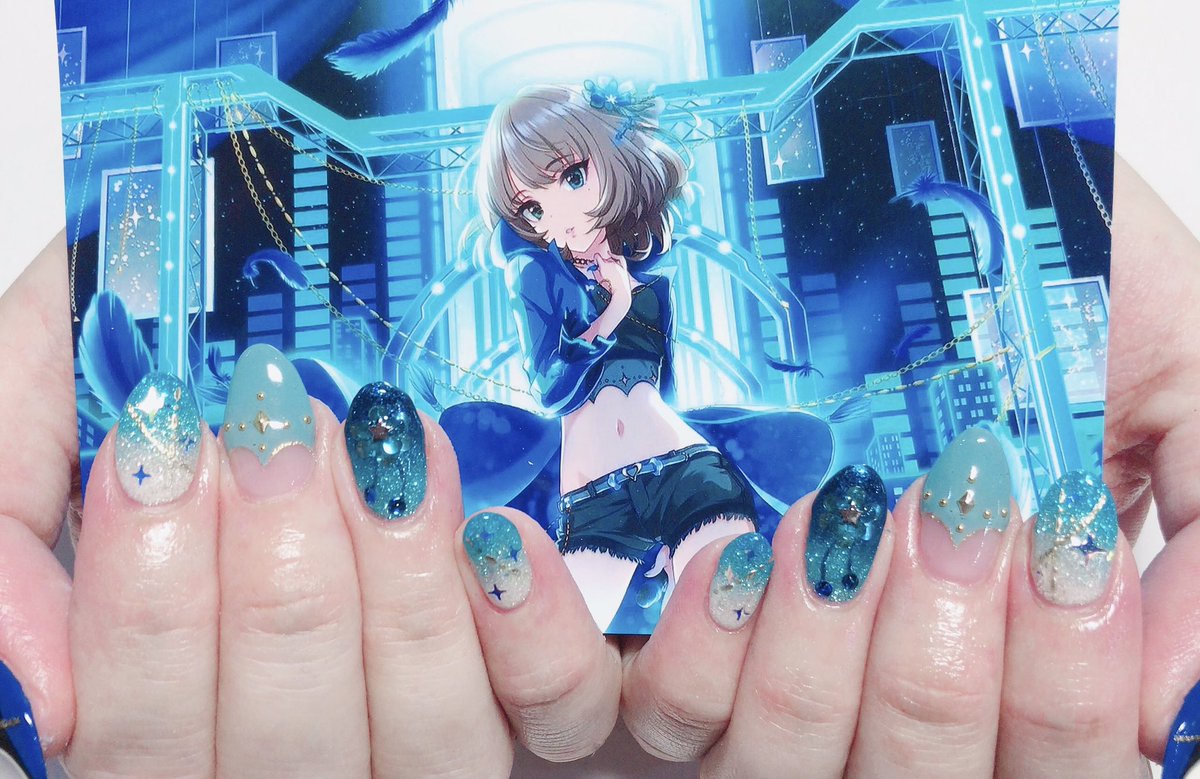 kknm_nail's tweet photo. 〖#モチーフネイル 〗
アイドルマスターシンデレラガールズ 高垣楓
Nation Blue ver
ご来店ありがとうございました!🙇
#アイドルマスターシンデレラガールズ #高垣楓 #NationBlue https://t.co/h54fFC74bd