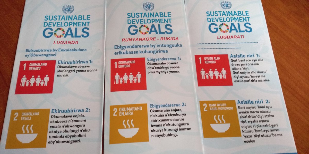 Bernard Sabiti Sur Twitter Sdgs Translated Into Several Ugandan Languages By Ngoforum In Prep For The Countrywide Tondeka Mabega Leavenoonebehind Campaign Part Of Sdglocalisation I Rugambwa See How Stale You Ve Become