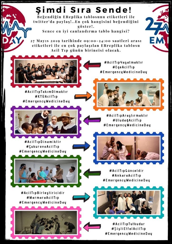 Retweeti bol olsun. 
#AcilTıpYaşatmaktır
#EgeAcilTıp
#EmergencyMedicineDay
@EuropSocEM