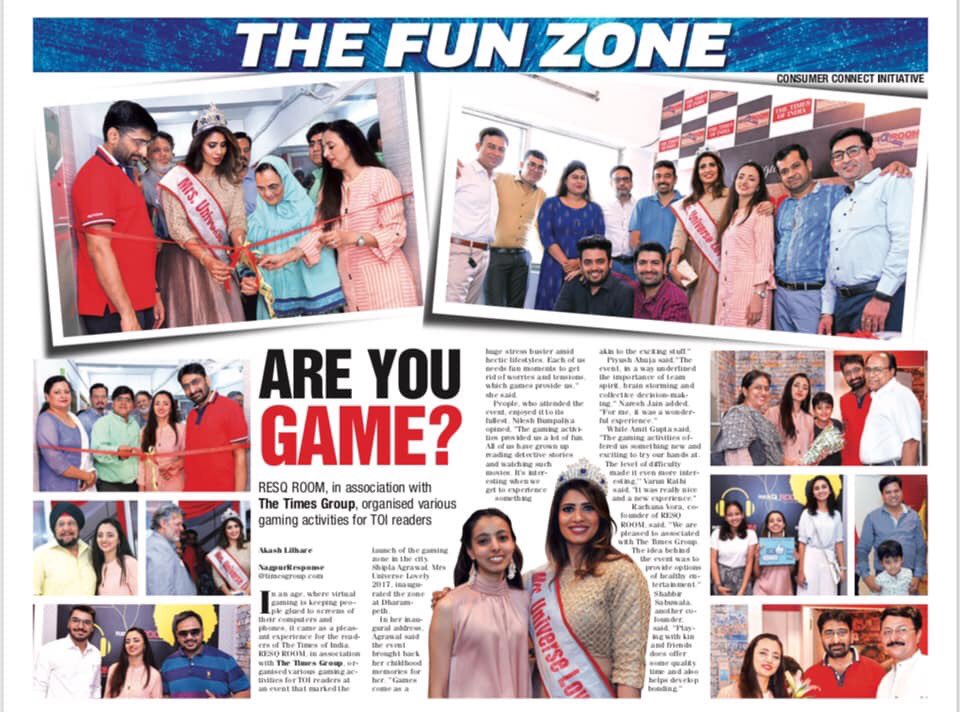 spicyakash's tweet photo. Wifey Shilpa Agarwal inaugurated..ResQRoom a gaming zone .she was chief guest 😀 mrsuniverse #mrsuniverse2017 #mrsglobe #mrsearth #mrsworld #mrsuniverse2018 #mrsindiaworldwide #mrsindia #mrsindiaglobe #beauty #pagaents #contest #beautycontest #beautypagaent #grooming #mrsindia https://t.co/fCbrdKq1hf