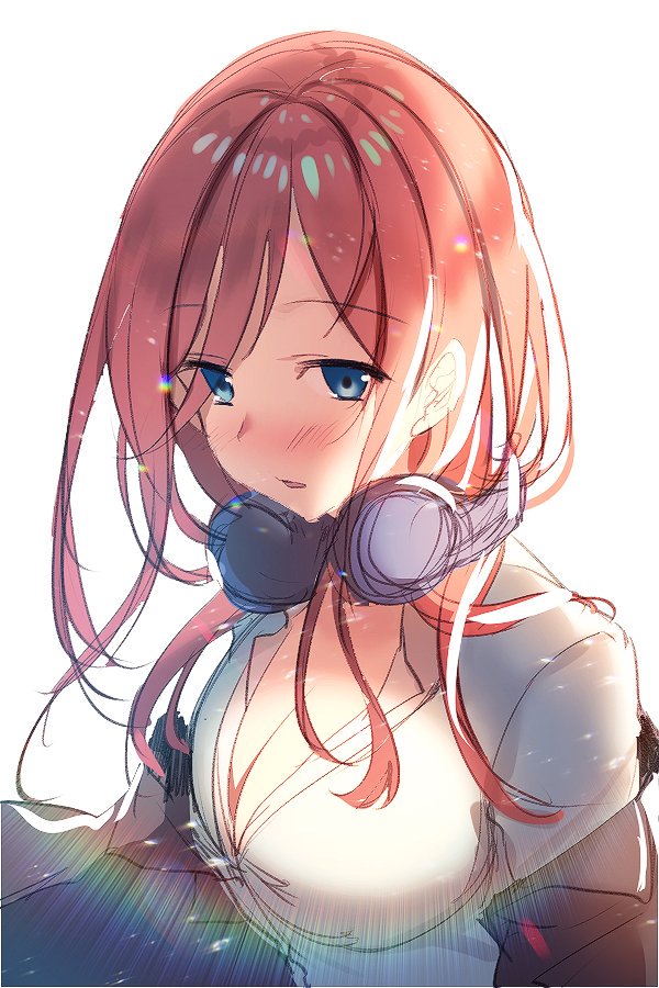 中野三玖 「今度は三玖ちゃんラフ? 」|Aile/エル🧀お仕事募集中のイラスト