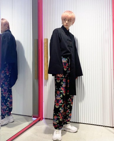 ロングチャイナシャツ &ellecy(アンドエルシー) ちっちゃく ロングチャイナシャツ &ellecy(アンドエルシー) ちっちゃく