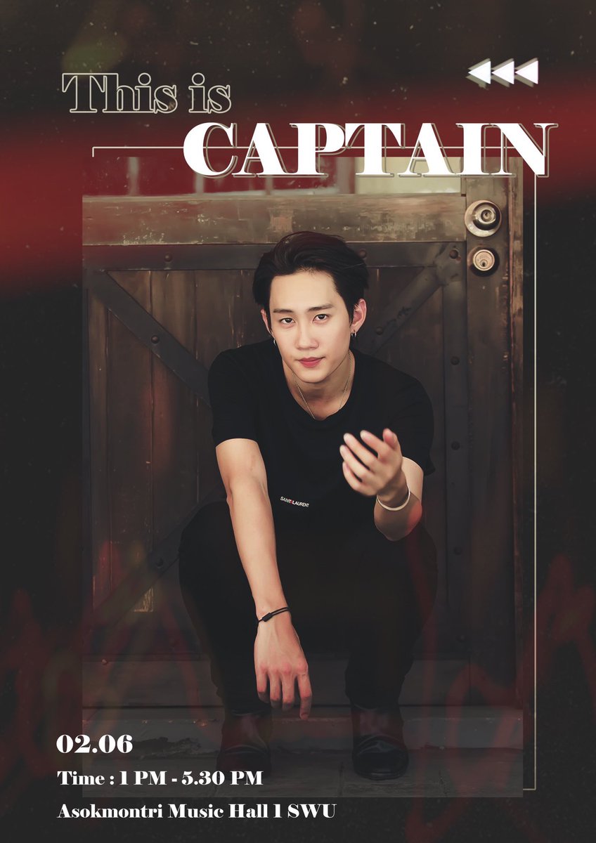 CCaptainstories's tweet photo. 📣 แจ้งเวลาลงทะเบียนนะคะ 

#ThisIsCAPTAINFanmeeting  ณ หอดนตรีและการแสดง อโศกมนตรี 1 (หอประชุมใหญ่) ชั้น 4 อาคารนวัตกรรม SWU

เปิดลงทะเบียนเวลา 11.30 น.
ประตูเปิดเวลา 12.30
เริ่มงานมีทเวลา 13.00 น.

หลั��ฐานในการลงทะเบียนนำบัตรประชาชนตัวจริงนะคะ ☺️ #Captainchonlathorn https://t.co/ekBaNVQJEq