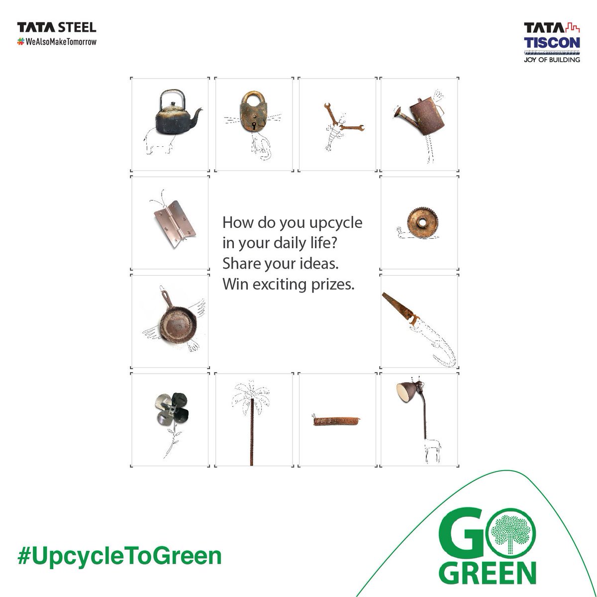 Tata Tiscon (@tatatisconworld) on Twitter photo If upcycling is your mantra, then come be a part of Tata Tiscon’s trending Go Green Initiative & you could win exciting prizes! Simply share your coolest recycling ideas by clicking on this link - tatatiscongogreen.com
.<a href="/india4contests/">india contest</a> .@ContestIndia_ .<a href="/Contest_Hub/">Contest India</a> .<a href="/Contest_in/">Contest_In</a> If upcycling is your mantra, then come be a part of Tata Tiscon’s trending Go Green Initiative & you could win exciting prizes! Simply share your coolest recycling ideas by clicking on this link - tatatiscongogreen.com
.<a href="/india4contests/">india contest</a> .@ContestIndia_ .<a href="/Contest_Hub/">Contest India</a> .<a href="/Contest_in/">Contest_In</a>