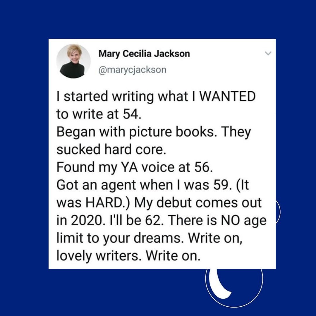 Rise and shine Sparkle Writers! Today is another opportunity for you to pursue that dream you've been pursuing since forever. .
.
Remember,  there is no age limit to your dreams. Write on lovely writers. Write on.

#SparkleWriters #writingcommunity #writinginspiration