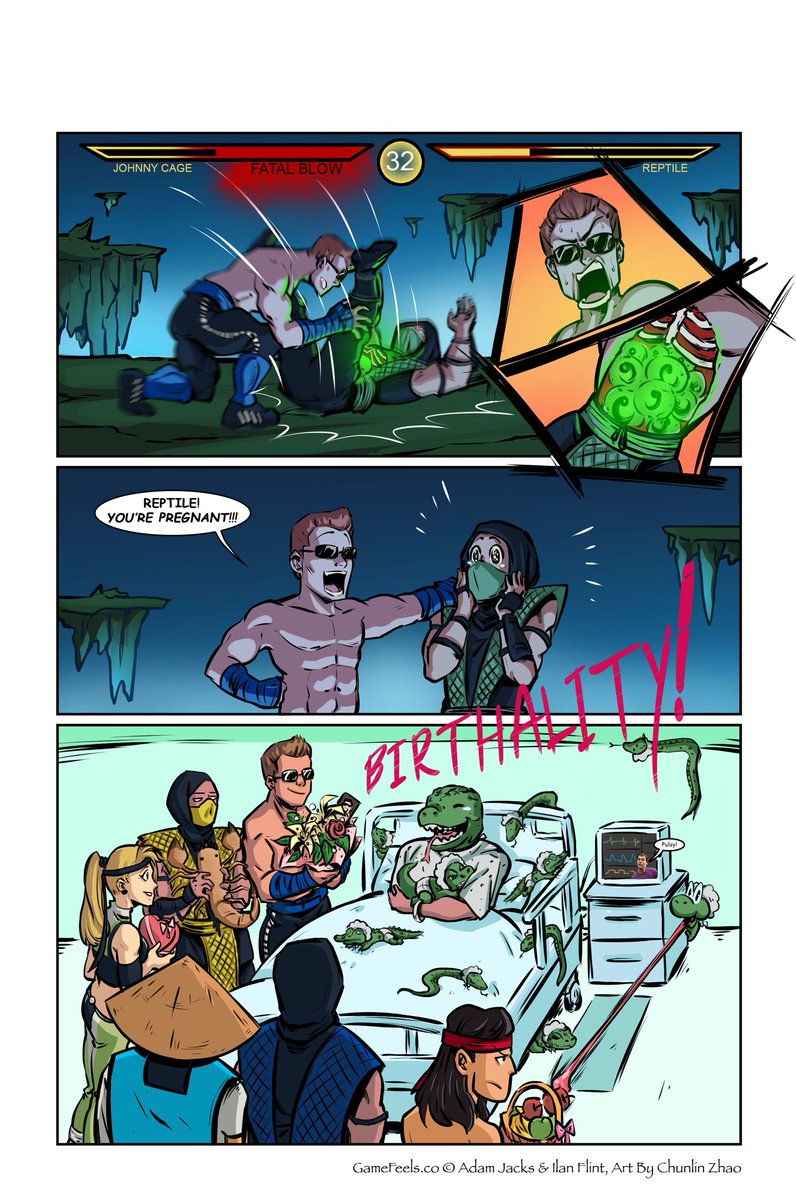 GameFeelsComic's tweet photo. Kinder Surprise

#MortalKombat11 #gaming #webcomics https://t.co/aZKrMVp5IC