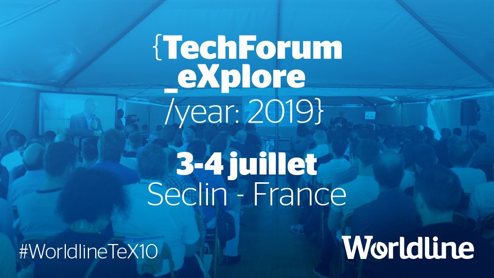 Le #WorldlineTeX10 est le lieu où se rencontrent les #Worldliners. Ces 3 et 4 juillet à #Lille, notre communauté de #développeurs et d'#ingénieurs se rassemblera pour un événement interne intensif autour des sujets de la#technologie et de l'#innovation. okt.to/0Oaq8J